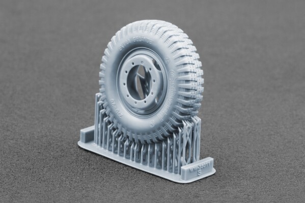 Набір колес для Sd.Kfz. 234 Puma v2 від Dragon, Miniart, RFM, Italeri, AK Interactive ScaleX WW-35011 детальное изображение Колёса Афтермаркет