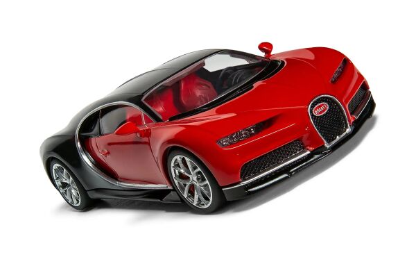 Сборная модель 1/43 автомобиль Bugatti Chiron стартовый набор Аирфикс A55005 детальное изображение Автомобили 1/43 Автомобили