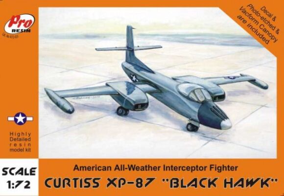 XF-87 Curtiss &quot;Black Hawk&quot; детальное изображение Самолеты 1/72 Самолеты