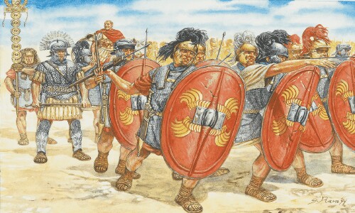 Scale model 1/72 Figures Roman infantry (1st-2nd centuries BC) Italeri 6021 детальное изображение Фигуры 1/72 Фигуры