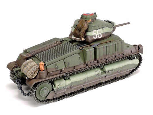 Збірна модель 1/35 танк Somua S35 Tamiya 35344 детальное изображение Бронетехника 1/35 Бронетехника