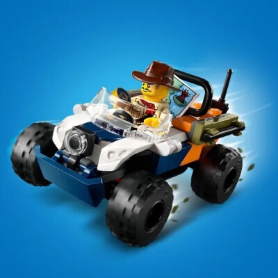 Конструктор LEGO City Квадроцикл для исследования джунглей «Миссия Красной панды» 60424 детальное изображение City Lego