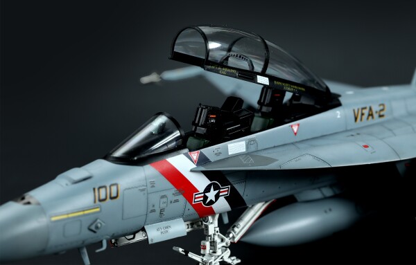 Scale model 1/48 Boeing F/A-18F Super Hornet Bounty Hunters Meng LS-016 детальное изображение Самолеты 1/48 Самолеты