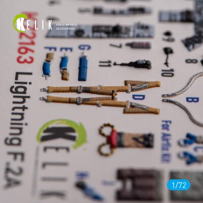 F.2A Lighting 3D decal interior for Airfix kit 1/72 KELIK K72163 детальное изображение 3D Декали Афтермаркет