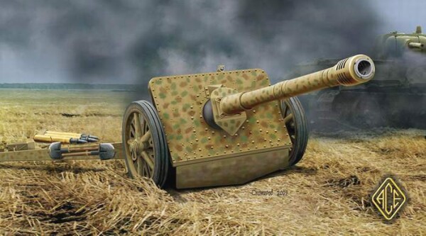 Збірна модель 1/72 Німецька 7,5 см Panzerabwehrkanone 41 (Pak.41) ACE 72280 детальное изображение Артиллерия 1/72 Артиллерия