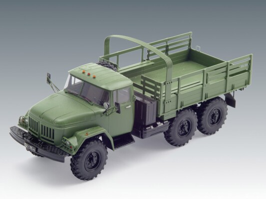 Scale model 1/35 Soviet army truck ZIL-131 ICM 35515 детальное изображение Автомобили 1/35 Автомобили