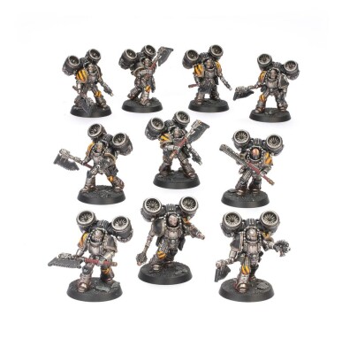 Игровой набор Warhammer 40000 - HORUS HERESY: LEGIONES ASTARTES - MKII ASSAULT SQUAD детальное изображение Ересь Хоруса WARHAMMER 40,000
