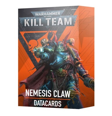 KILL TEAM DATACARDS: NEMESIS CLAW (ENG) детальное изображение KILL TEAM WARHAMMER 40,000