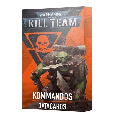 KILL TEAM DATACARDS: KOMMANDOS (ENG) детальное изображение KILL TEAM WARHAMMER 40,000