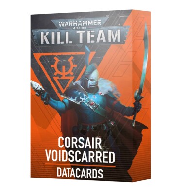 KILL TEAM DATACARDS: CORSAIR VOIDSCARRED (ENG) детальное изображение KILL TEAM WARHAMMER 40,000