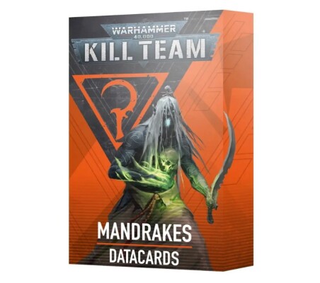 KILL TEAM DATACARDS: MANDRAKES (ENG) детальное изображение KILL TEAM WARHAMMER 40,000