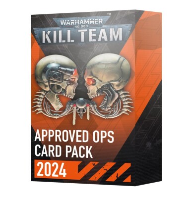 KILL TEAM: APPROVED OPERATIONS CARD PACK 2024 (ENG) детальное изображение Kill Team WARHAMMER 40,000