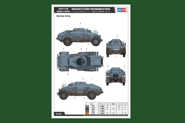 German Sd.Kfz.221 Leichter Panzerspahwagen  детальное изображение Автомобили 1/35 Автомобили
