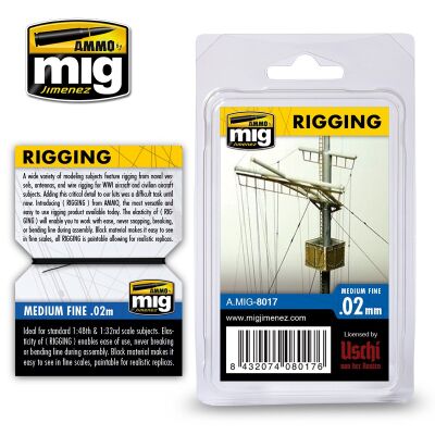 RIGGING – MEDIUM FINE 0.02 MM детальное изображение Наборы деталировки Афтермаркет
