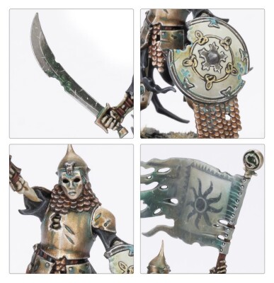 Ігровий набір AGE OF SIGMAR: SOULBLIGHT GRAVELORDS - DEATHRATTLE SKELETONS детальное изображение Владыки Душегубства Смерть
