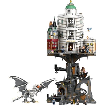 Конструктор LEGO Harry Potter Магический Банк Гринготтс 76417 детальное изображение Harry Potter Lego