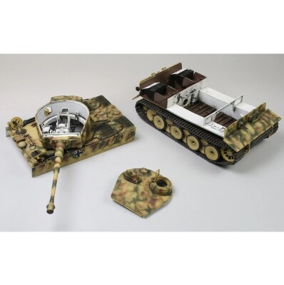 Сборная модель 1/72 Танк Тигр I Ранняя серия (специальный выпуск Lucky Tiger) Vespid Models VS720018 детальное изображение Бронетехника 1/72 Бронетехника