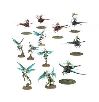 Ігровий набір Warhammer AGE OF SIGMAR - SPEARHEAD - SYLVANETH - SPITEWING FLIGHT детальное изображение Сильванеты Порядок