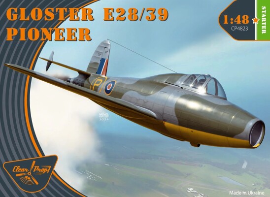 Збірна модель 1/48 Літак Gloster E28/39 Pioneer Clear Prop 4823 детальное изображение Самолеты 1/48 Самолеты