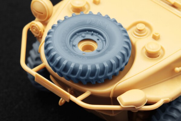 Набор колес (с деформацией) для Schwimmwagen Deka (200-12) от Italeri, Tamiya, AFV club ScaleX детальное изображение Колёса Афтермаркет