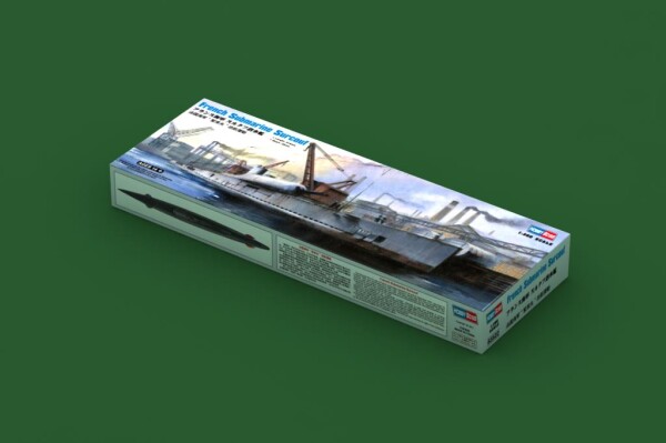 Збірна модель 1/350 Французький підводний човен «Сюркуф» HobbyBoss 83522 детальное изображение Подводный флот Флот