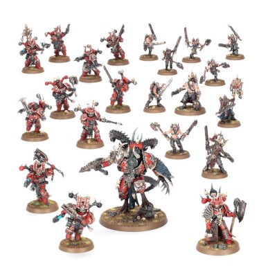 Ігровий набір Warhammer 40000 - COMBAT PATROL: WORLD EATERS детальное изображение Пожиратели Миров Армии Хаоса