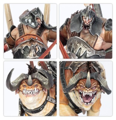 Ігровий набір Warhammer AGE OF SIGMAR - OGOR MAWTRIBES - MAULBEAST RAIDERS детальное изображение Племена Огров Разрушение
