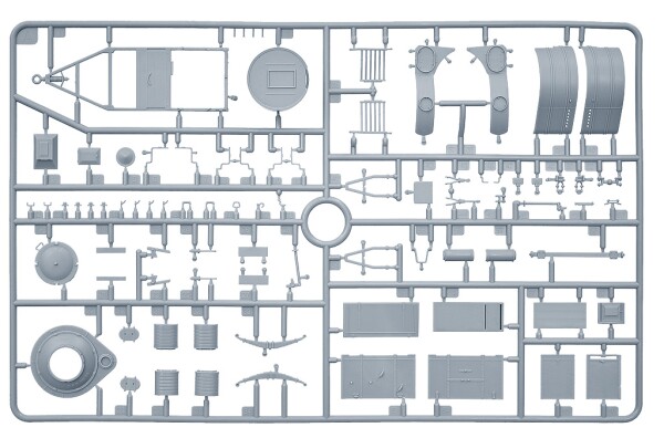 Сборная модель 1/35 Советский грузовик 2 тонны, тип AAA, с полевой кухней  Miniart 35257 детальное изображение Автомобили 1/35 Автомобили