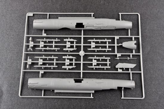 Scale model 1/48 J-7GB Fighter Trumpeter 02862 детальное изображение Самолеты 1/48 Самолеты