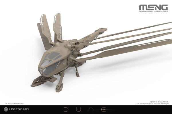 Сборная модель 1/72 Dune Atreides Ornithopter Менг DS-007 детальное изображение Фантастика Космос