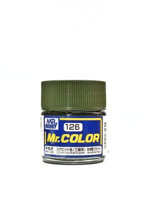 Cockpit Color Mitsubishi semigloss, Mr. Color solvent-based paint 10 ml. детальное изображение Нитрокраски Краски