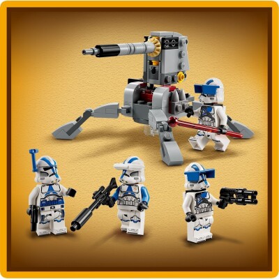 Конструктор LEGO Star Wars Бойовий загін бійців-клонів 501-го легіону 75345 детальное изображение Star Wars Lego