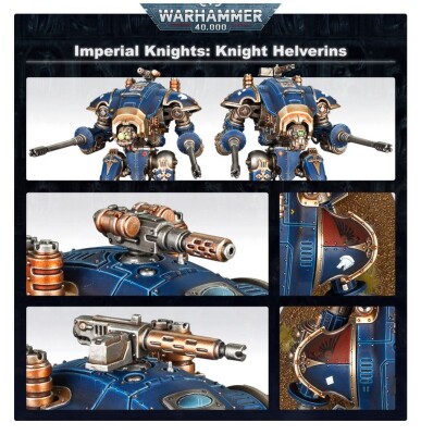 IMPERIAL KNIGHTS: KNIGHT ARMIGERS детальное изображение Имперский Рыцарь WARHAMMER 40,000