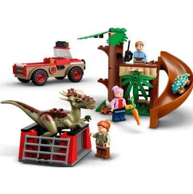 Конструктор LEGO Jurassic World Втеча динозавра стигимолоха 76939 детальное изображение Jurassic Park Lego