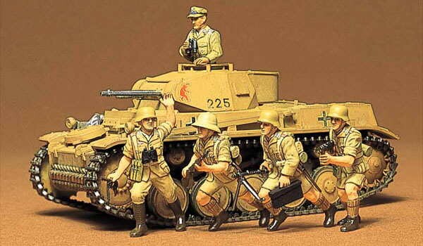 Сборная модель 1/35 Немецкий танк PANZERKAMPFWAGEN II Тамия 35009 детальное изображение Бронетехника 1/35 Бронетехника