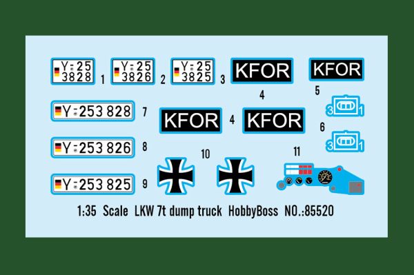 LKW 7t dump truck детальное изображение Автомобили 1/35 Автомобили