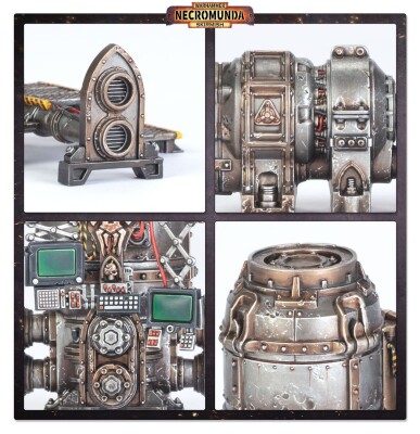 Ігровий набір Warhammer - NECROMUNDA: TERRAIN ZONE MORTALIS: FACTORIA PIPES детальное изображение Necromunda WARHAMMER 40,000