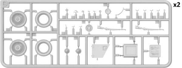 Сборная модель 1/35 Немецкий бронеавтомобиль Kfz.1 Type 170VK MiniArt 35486 детальное изображение Автомобили 1/35 Автомобили