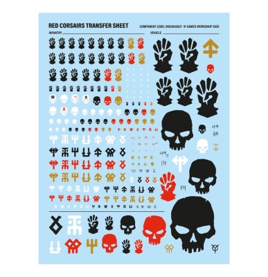 Ігровий набір Warhammer 40000 - CHAOS SPACE MARINES - COMBAT PATROL: RED CORSAIRS детальное изображение Космический Десант Хаоса Армии Хаоса