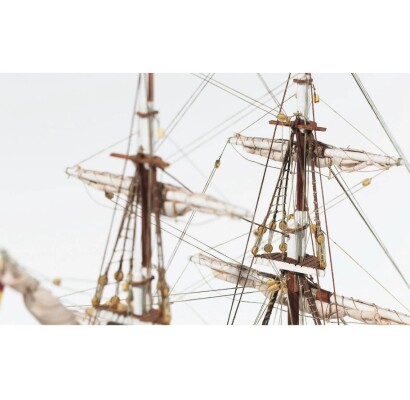 Scale wooden model 1/65 Spanish ship &quot;Aurora&quot; OcCre 13001 детальное изображение Корабли Модели из дерева