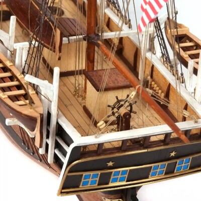 Scale wooden model 1/60 American Whaler Essex OcCre 12006 детальное изображение Корабли Модели из дерева