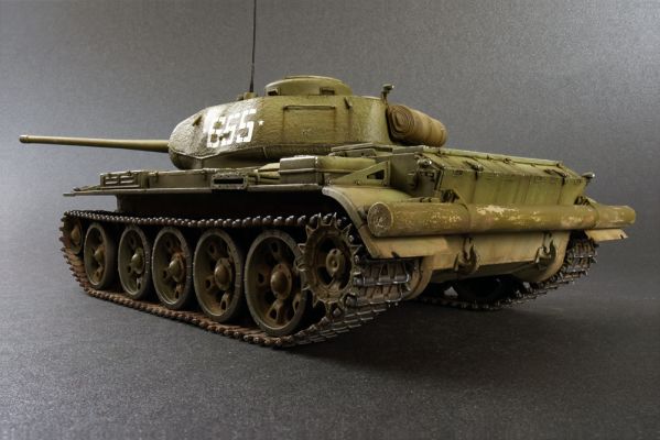Soviet medium tank T-44M детальное изображение Бронетехника 1/35 Бронетехника