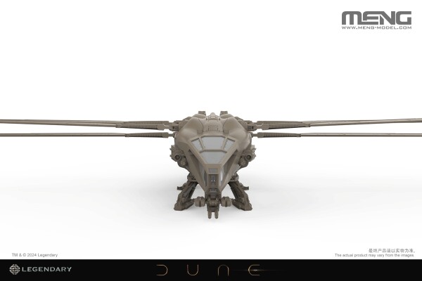 Збірна модель 1/72 Dune Harkonnen Ornithopter Менг DS-009 детальное изображение Фантастика Космос