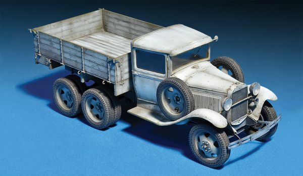 Вантажний автомобіль ГАЗ-ААА зразка 1940 р. детальное изображение Автомобили 1/35 Автомобили