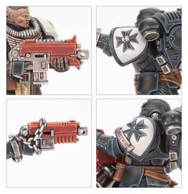 Ігровий набір Warhammer 40000 - COMBAT PATROL - BLACK TEMPLARS детальное изображение Чёрные Храмовники Космические Десантники
