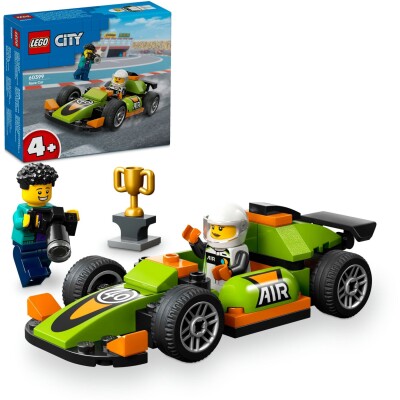 Конструктор LEGO City Зеленый автомобиль для гонки 60399 детальное изображение City Lego