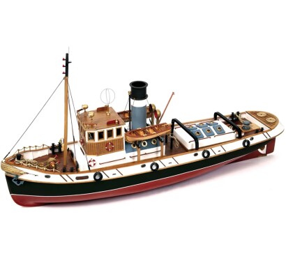 Scale wooden model 1/30 Tug &quot;Ulises&quot; OcCre 61001 детальное изображение Корабли Модели из дерева