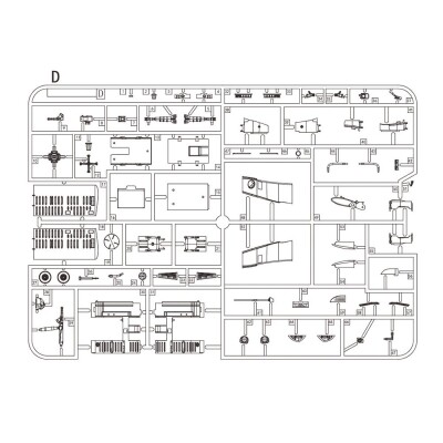 Сборная модель 1/35 Вертолет HH-60G &quot;Pave Hawk&quot; (с фигурами) Zimi 50006 детальное изображение Вертолеты 1/35 Вертолеты