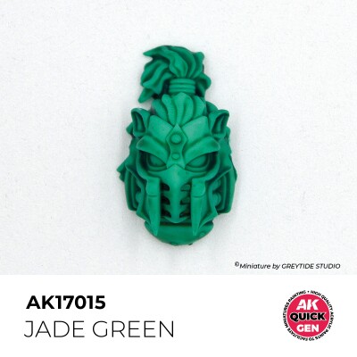 Acrylic paint JADE GREEN QUICK GEN COLOR AK-interactive AK 17015 детальное изображение QUICK GEN COLOR Краски