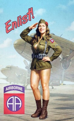 Сборная модель 1/24 Фигура Набор Pin-Up Series №6 - All the Way! (1 фигурка) MasterBox 24087 детальное изображение Фигуры 1/24 Фигуры